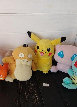 Мягкая игрушка покемон pokemon пикачу