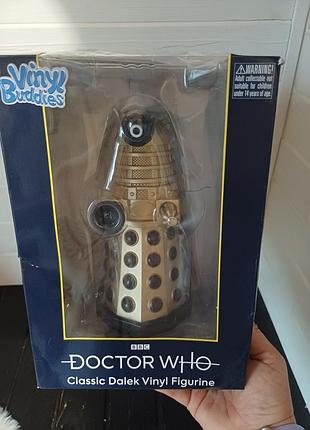 Колекційна вінілова фігурка далек з доктор хто doctor who classic dalek vinyl figurine supreme vinyl buddies eaglemoss bbc