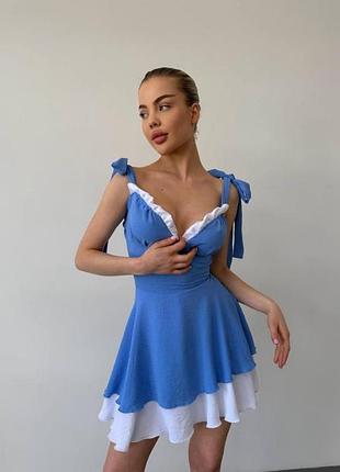 Сарафан комбинезон женский креп жатка с шортами