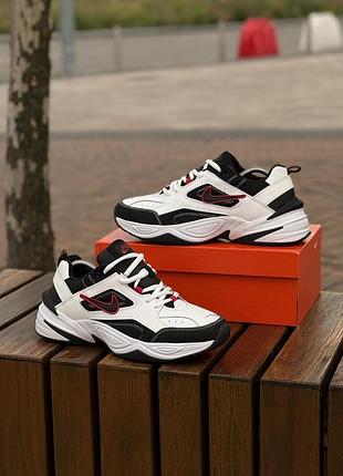 Кросівки nike m2k tekno, чорно-білі артикул: 453-3