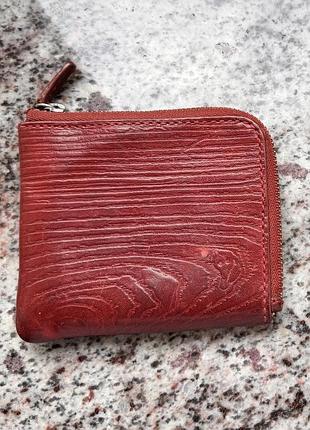 Шкіряний гаманець fossil