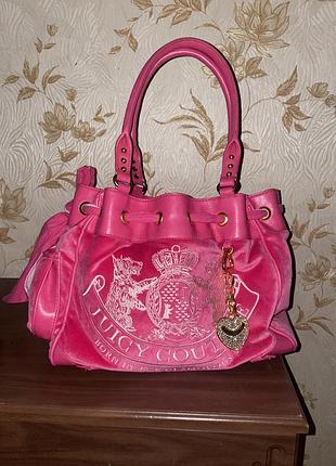 Juicy couture сумка рожева нова