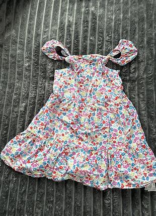 Літні платтячка для дівчинки primark 6-7років 122р, h&m 4-6 років 110/116р