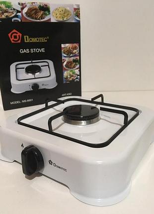 Плита газова настільна одна конфорка domotec ms-6601/ 4062 (12 шт)