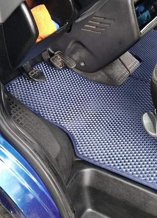 Коврики eva (синие) для volkswagen t4 transporter 1990-2003 гг
