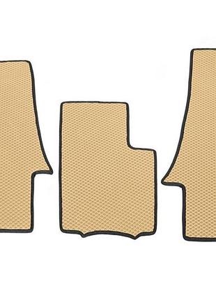 Коврики eva (бежевые, передние, для 1-20261) для volkswagen t5 transporter 2003-2010 гг
