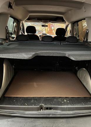Килимок багажника (eva, цегляний) коротка база для citroen berlingo 2008-2018 рр