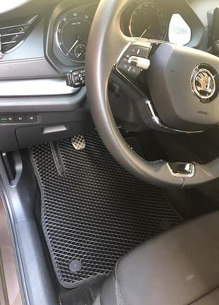 Коврики eva (черные) для skoda octavia iv a8 2020- гг