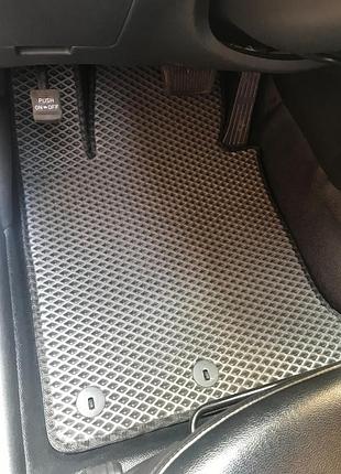 Коврики eva v1 (серые) для hyundai sonata yf 2010-2014 гг