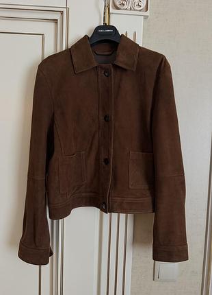 Замшева куртка maxmara