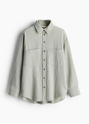 Муслінова сорочка h&m жіноча м