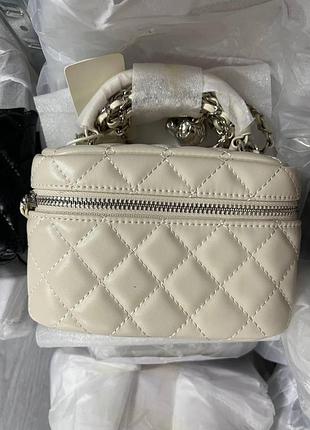 Monell bag cream/silver 17 х 11 х 9 см