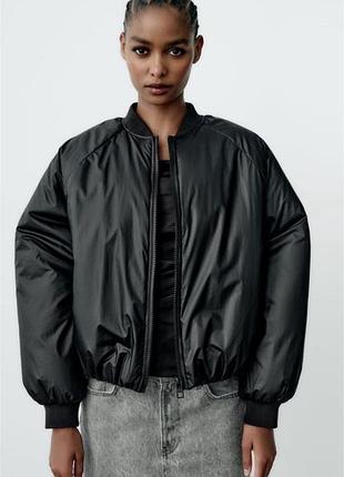Куртка бомбер zara