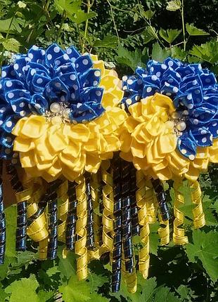 Патріотичні бантики для волосся