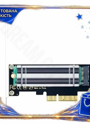 Dm плата-адаптер fenvi для специфікація 2.2 nvme ssd pcie 3.0 x4 з радіатором для материнської плати к spe|lz