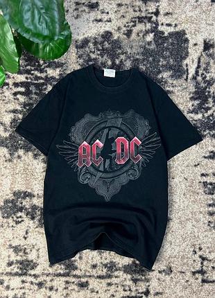 Футболка ac/dc vintage rock band