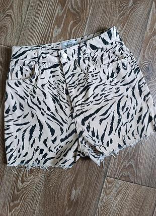 Коттоновые шорты в принте