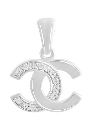 Срібна підвіска proba з фіанітами 0.12ct (2197829)