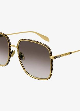 Сонцезахисні окуляри alexander mcqueen am0180s 100 (оригінал)