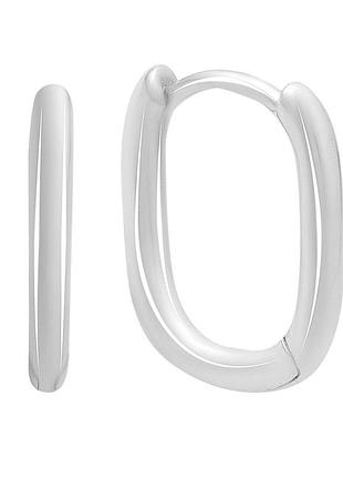 Серебряные серьги proba без камней (2214861)