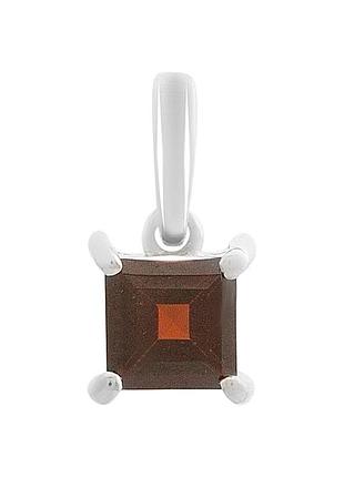 Серебряная подвеска proba с гранатом 0.923ct (2214229)
