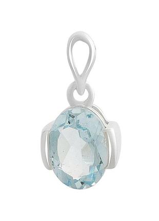 Срібна підвіска proba з топазом 1.442ct (2207139)