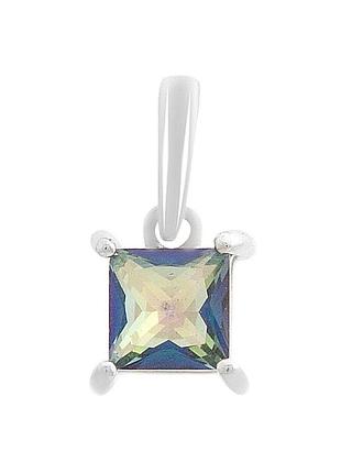 Серебряная подвеска proba с мистик топазом 0.473ct (2212638)