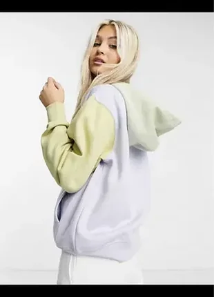 Nike street wear (l) multicolour pullover hoodie женское худи флис оригинал