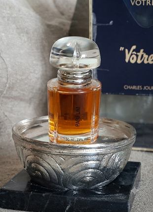 Рідкісні колекційні парфуми   лімітований випуск   votre charles jourdan  30 ml   parfum вінтаж