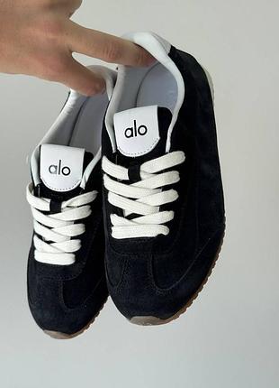 😍 кросівки жіночі alo yoga alo sunset sneaker black