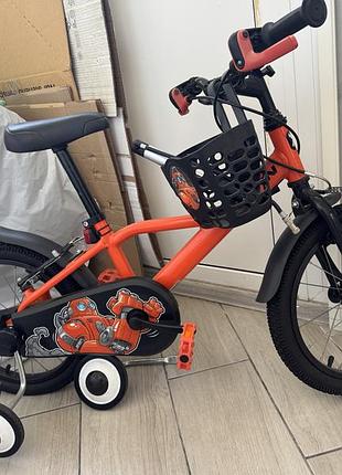 Дитячий велосипед btwin 16" decathlon