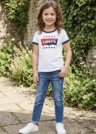 Нова футболка levis для дівчинки 5-6 років