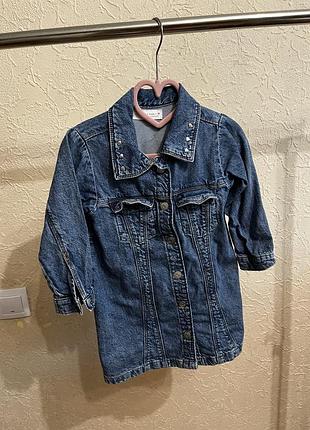 Джинсова сукня zara