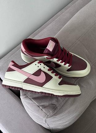 😍 кросівки жіночі nike sb dunk ‘burgundy soft pink’