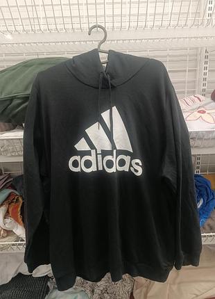 Кофта adidas худи большая