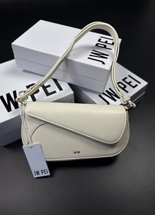 Сумка jw pei addisyn shoulder bag white оригінал!
