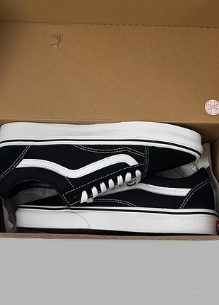 Оригинальные унисекс кеды vans ua old skool black vn000d3hy28 кроссовки ванс в новом состоянии