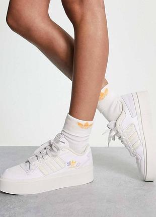 Adidas forum bonega w  женские кроссовки-кеды на платфоме