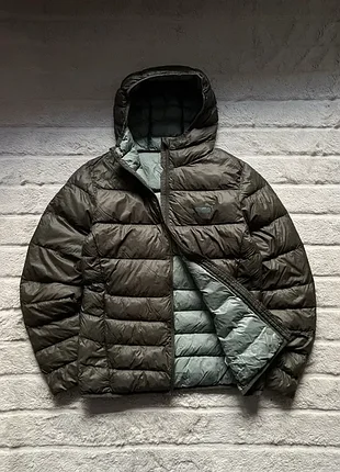 Puma (s/xs) khaki jacket женский пуховик оригинал зимний оливковый