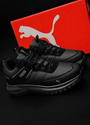 Чоловічі кросівки puma колір  чорний мужские кросовки puma
