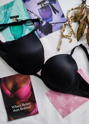Бюстгальтер с двойным пуш ап victoria's secret pink 34c 75c 80b 36b bombshell
