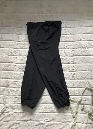 (s/m) cargo каго штаны брюки на утяжках женские