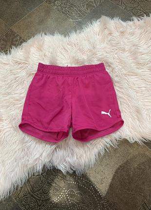 Спортивные шорты на девочку puma