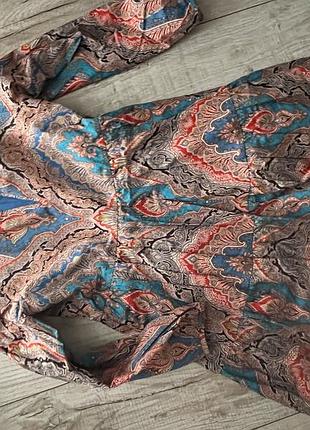 Сукня-сорочка від j.crew має візерунок "paisley" (пейслі) у середземноморському стилі