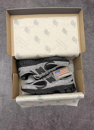 New balance 2002r gore-tex grey black