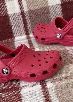 Дитячі крокси сабо crocs classic (оригінал)