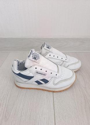 Кожаные кроссовки reebok classic размер 26