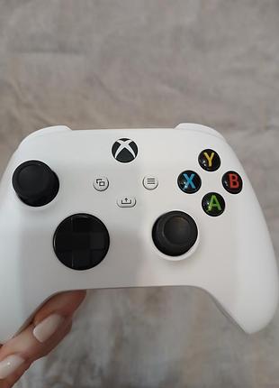Оригинальный microsoft xbox wireless controller robot white состояние нового 5