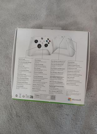Оригинальный microsoft xbox wireless controller robot white состояние нового 3