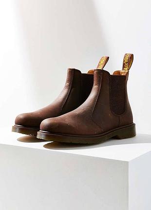 Dr. martens 2976 chelsea   мужские кожаные ботинки-челси